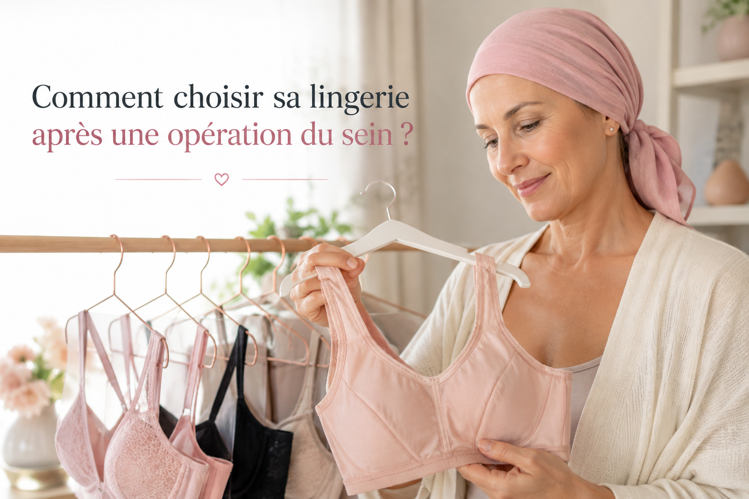 Comment choisir sa lingerie après une opération du sein ?